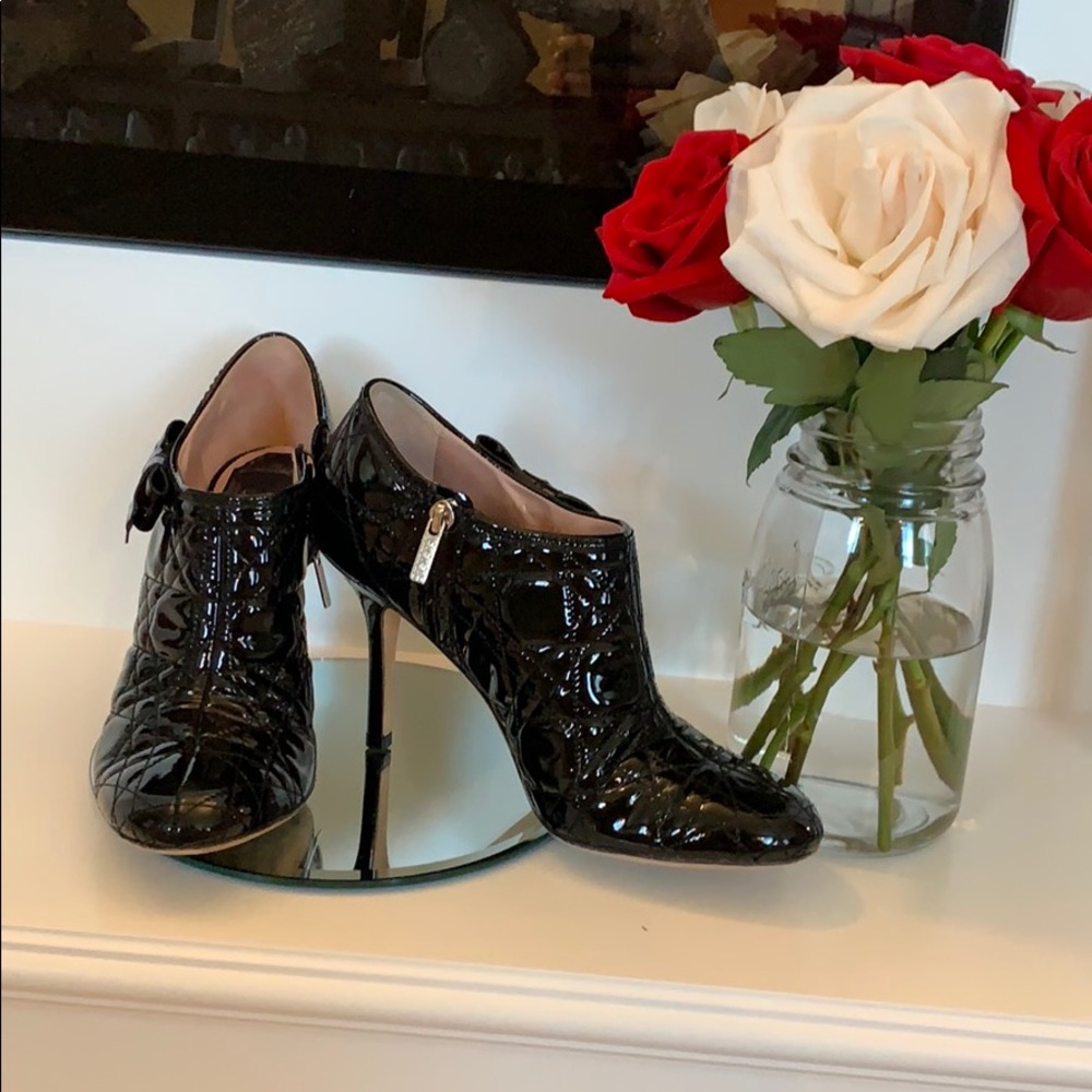 Patent leather Dior Bootie